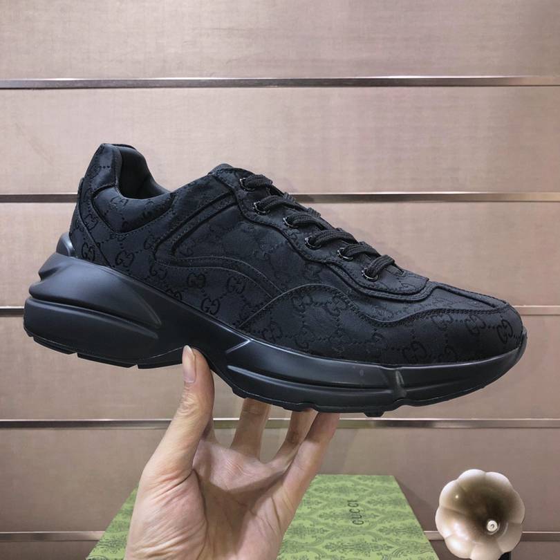 Gucci Rhyton GG Nylon Sneakers
