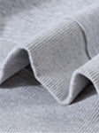 Lacoste Felpa Mezza Zip Grigio Chiaro