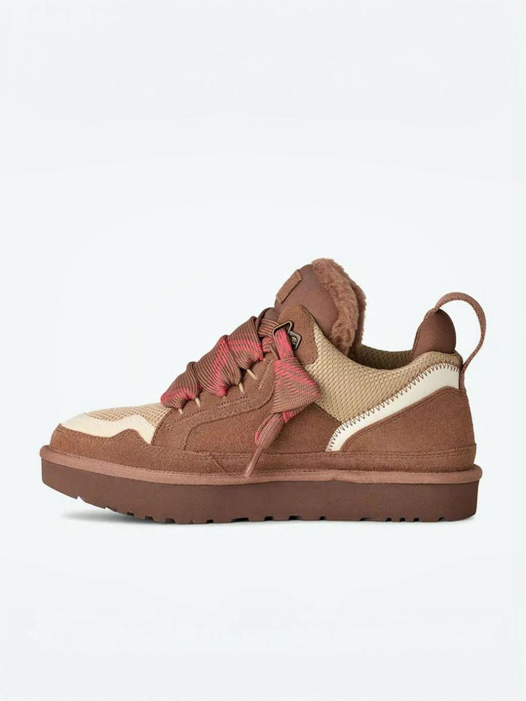 UGG Lowmel Chestnut Sneaker Platform Donna e Uomo Marrone Rosso