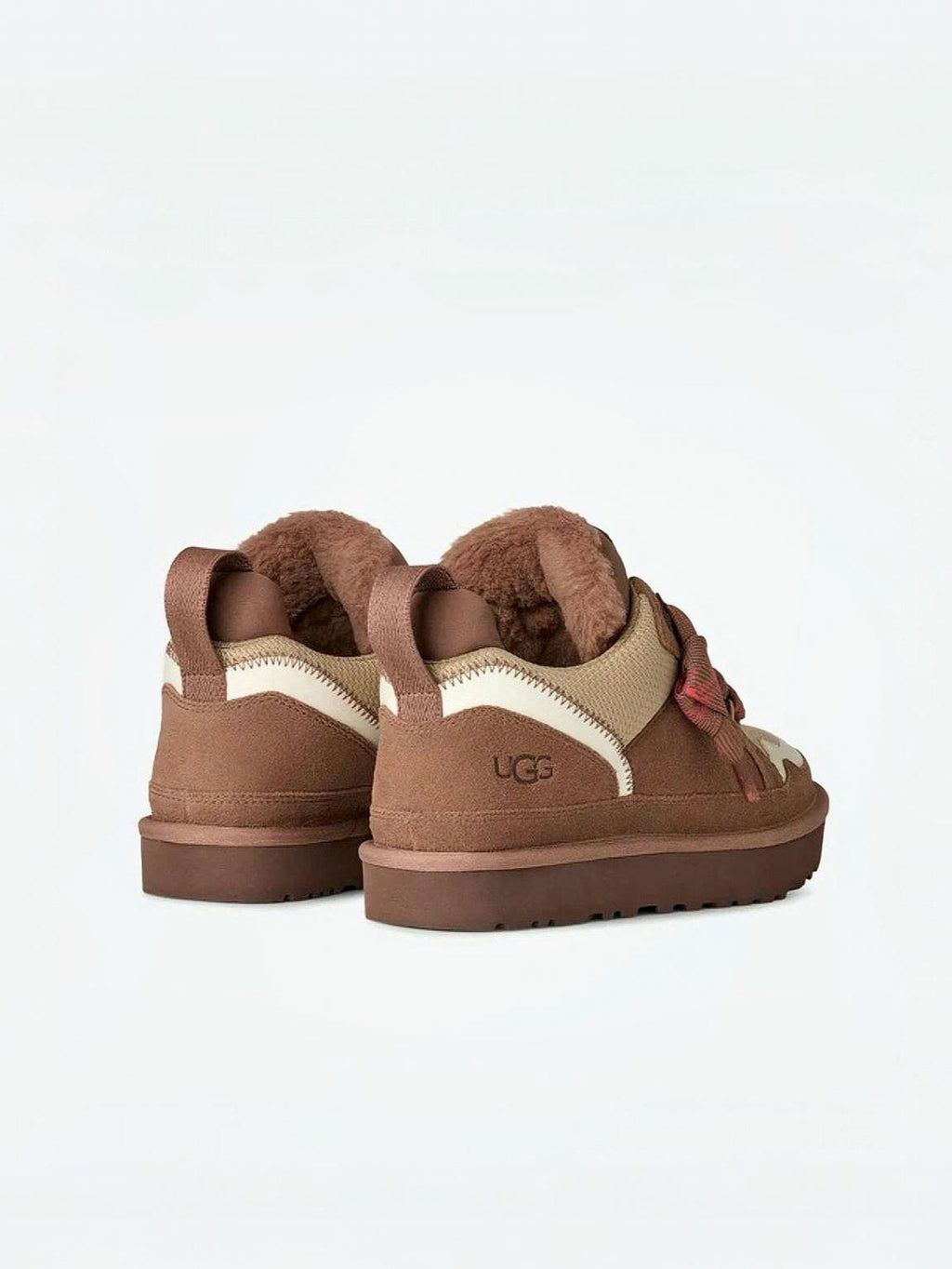 UGG Lowmel Chestnut Sneaker Platform Donna e Uomo Marrone Rosso