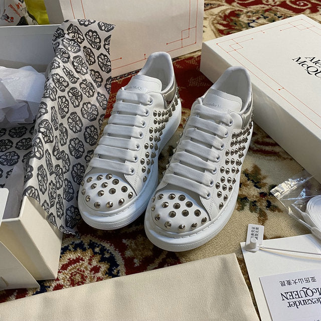 McQueen Spike-Studded Platform Sneakers
