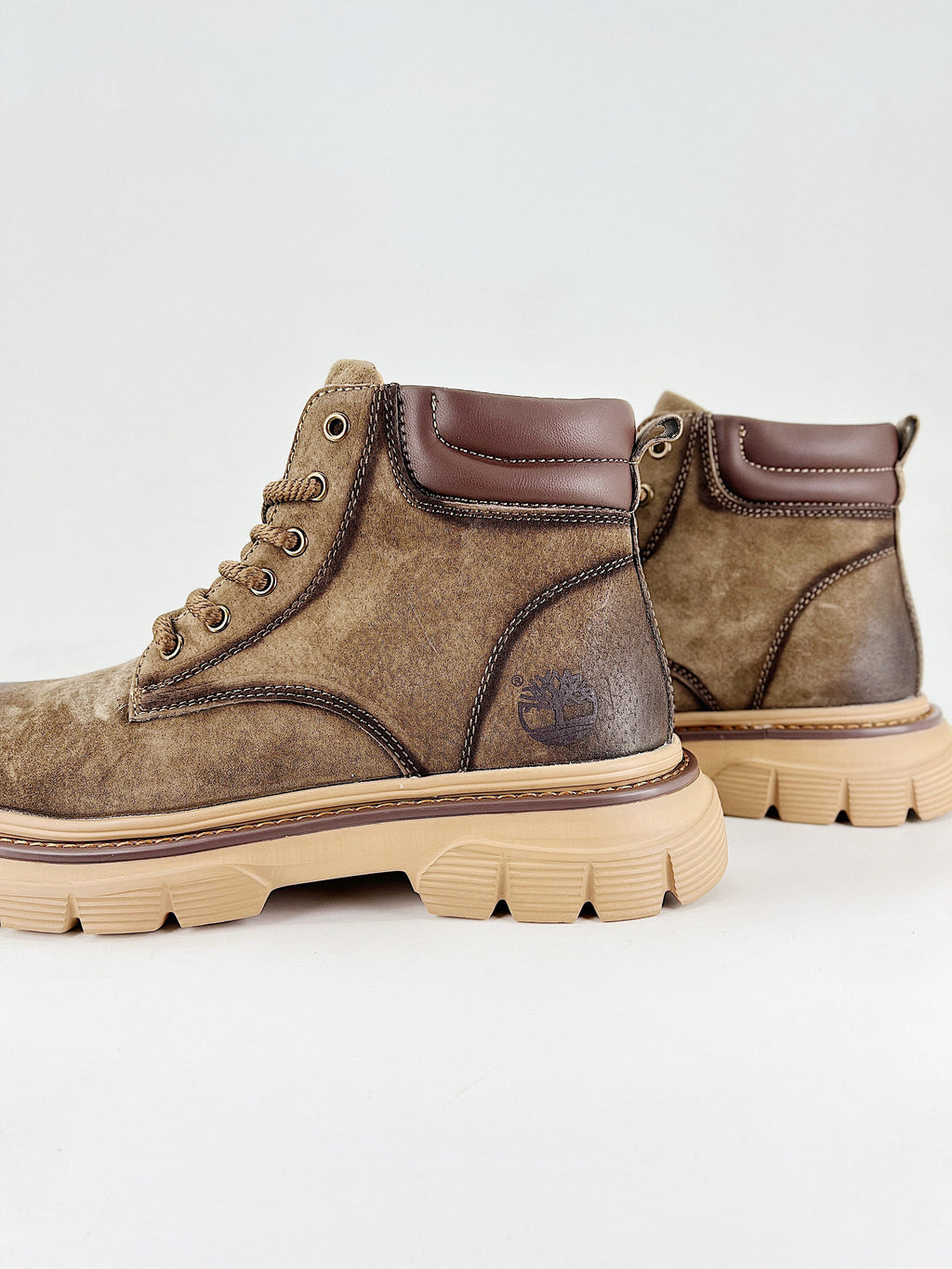 Timberland Brown Nubuck Boots