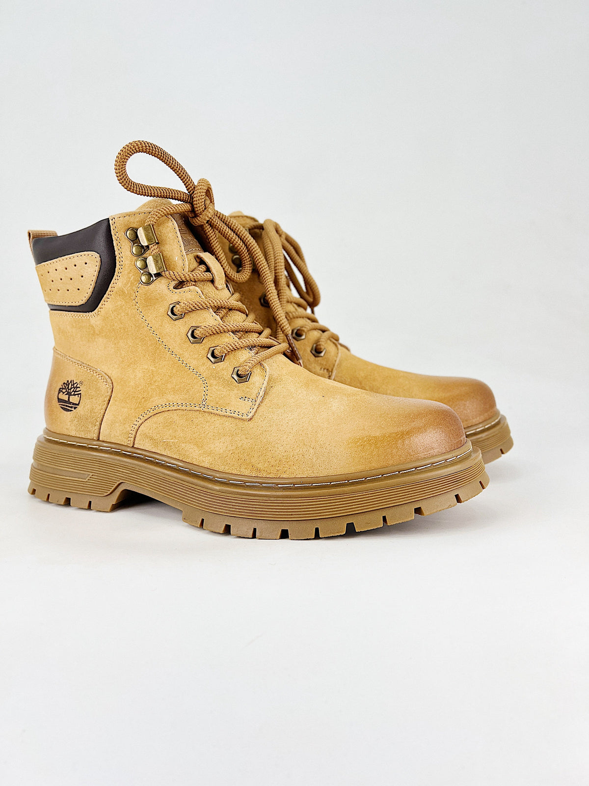 Timberland Suede Camel Boots