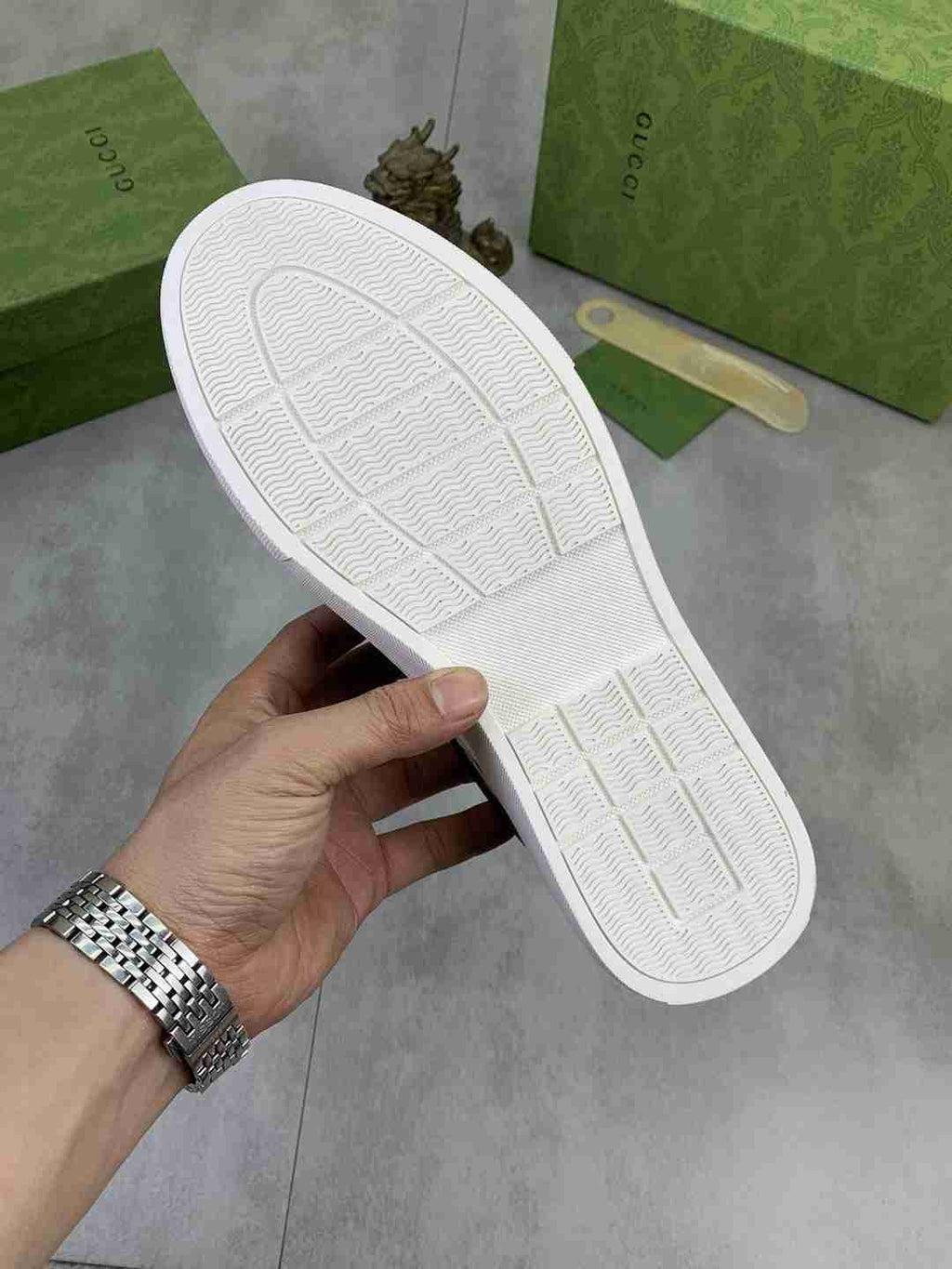 Gucci Ace GG Supreme Canvas Sneakers