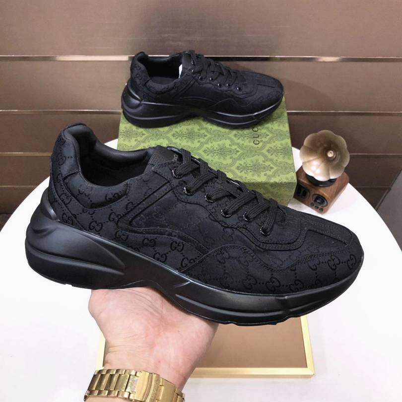 Gucci Rhyton GG Nylon Sneakers