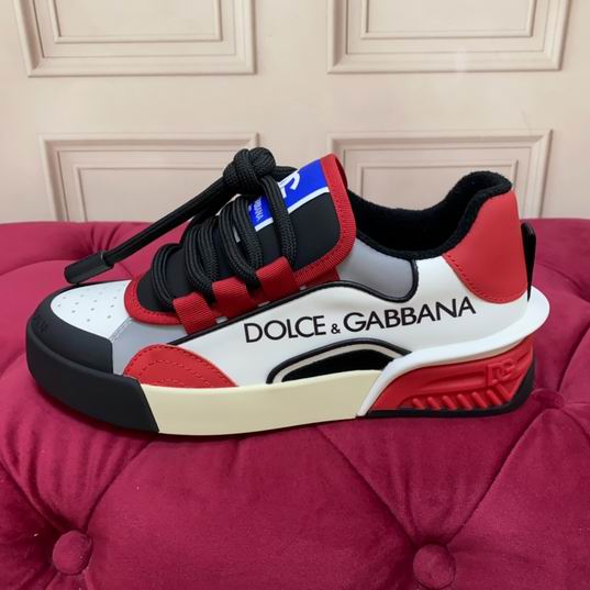 D&G DG Original Calfskin Sneakers
