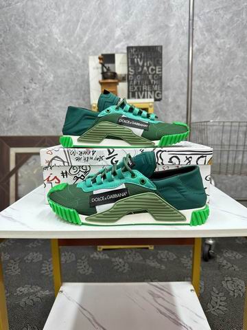 D&G NS1 Green Paneled Sneakers