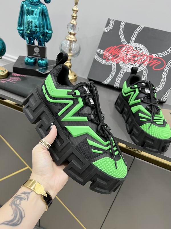 Versace Greca Labyrinth Lace-Up Sneakers