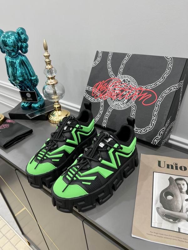 Versace Greca Labyrinth Lace-Up Sneakers