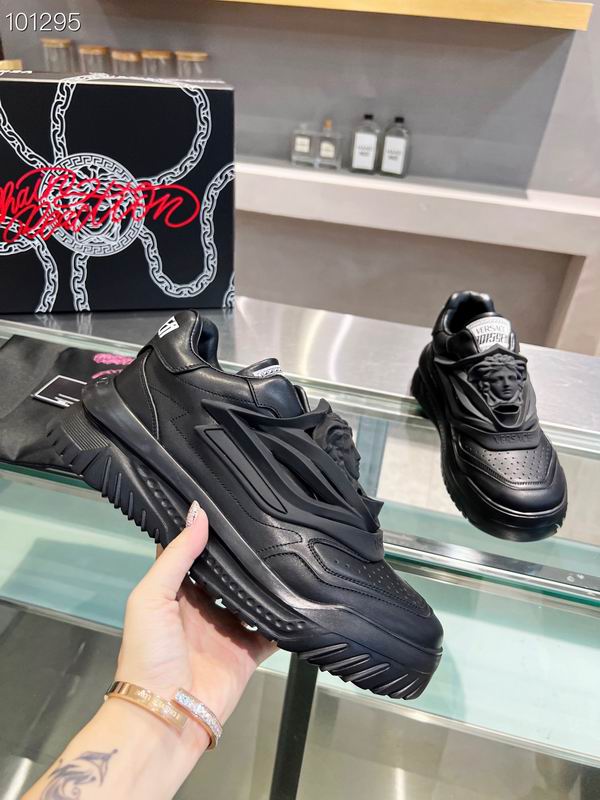 Versace Odissea Caged Rubber Medusa Sneakers