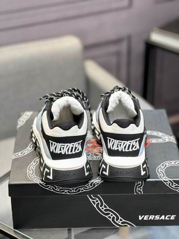 Versace Trigreca Multicolor Low-Top Sneakers