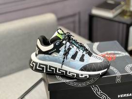 Versace Trigreca Multicolor Low-Top Sneakers