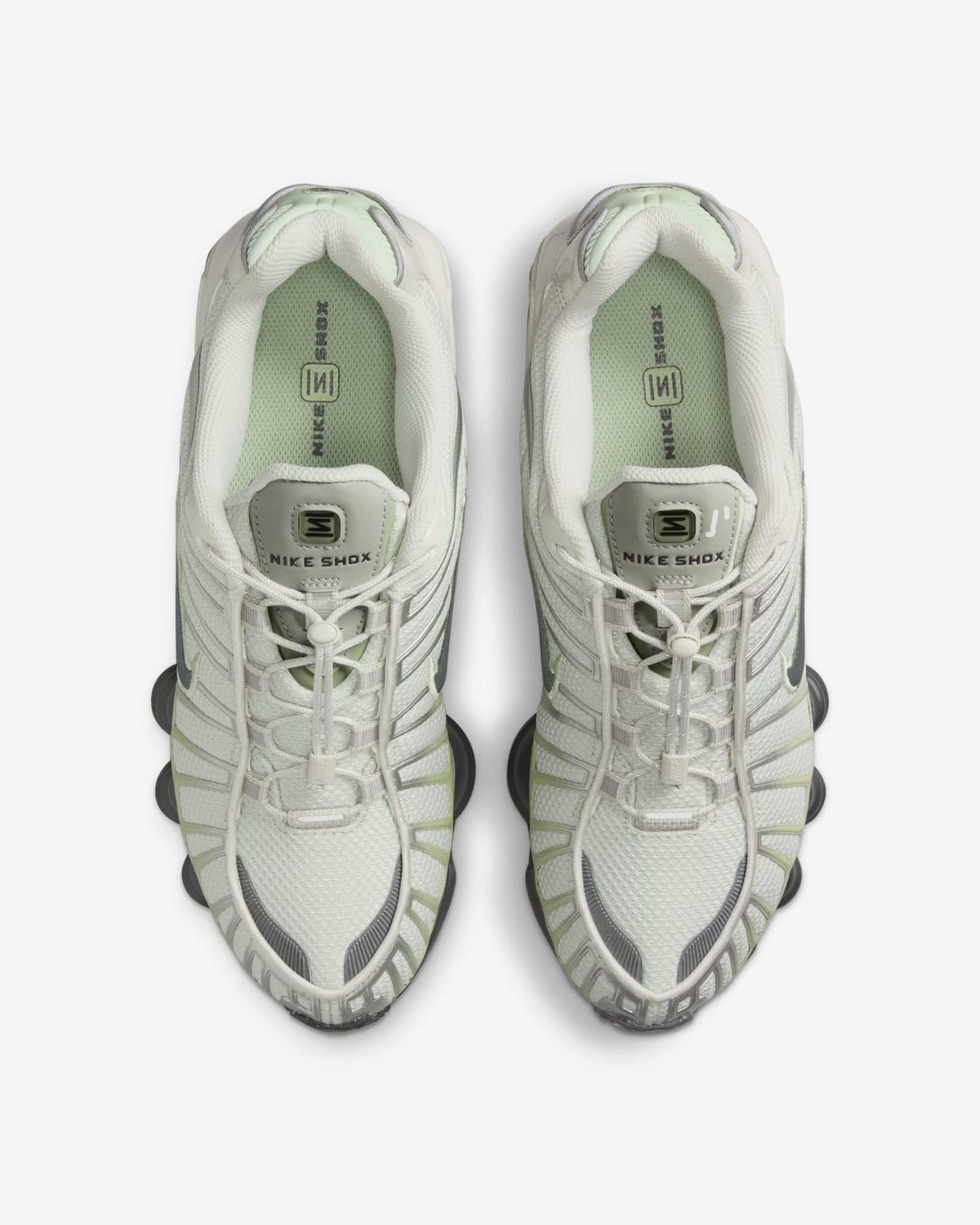 Nike Shox Beige Bianco