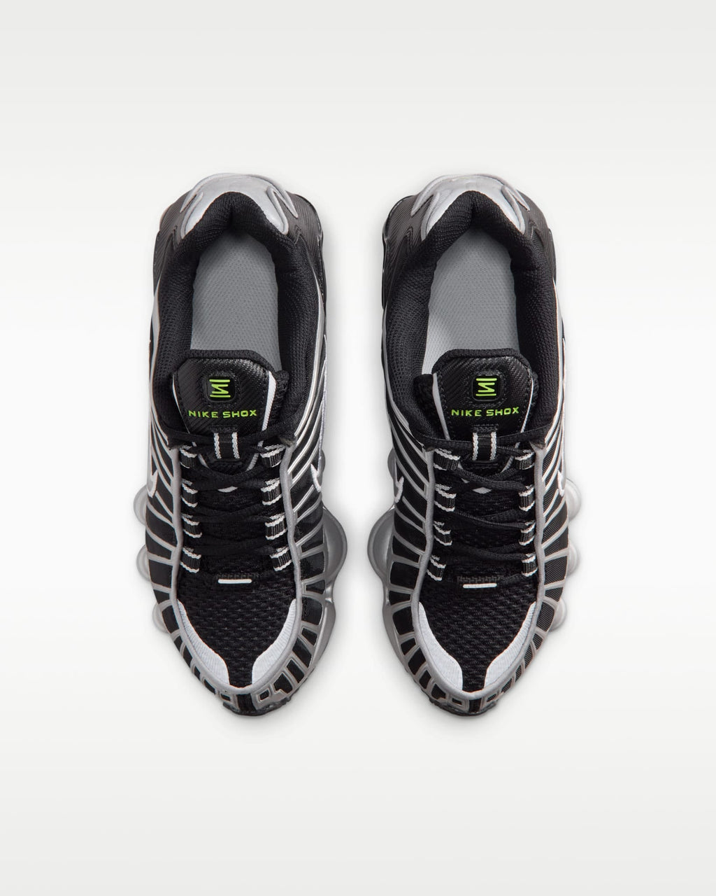 Nike Shox TL Argento Nero