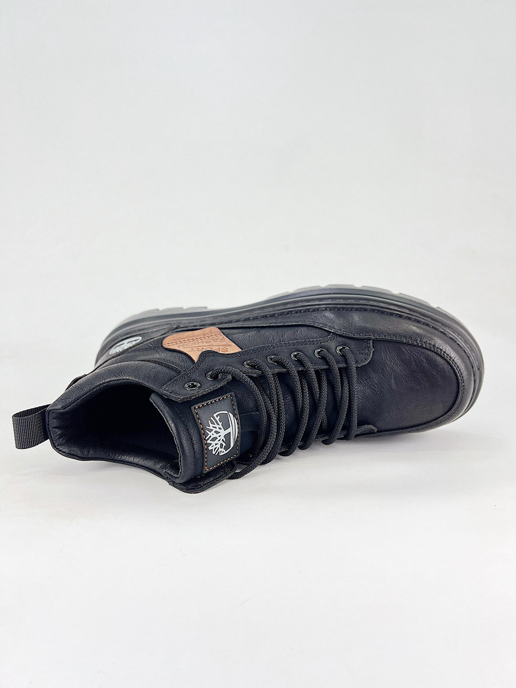Timberland Black Leather Men's Boots