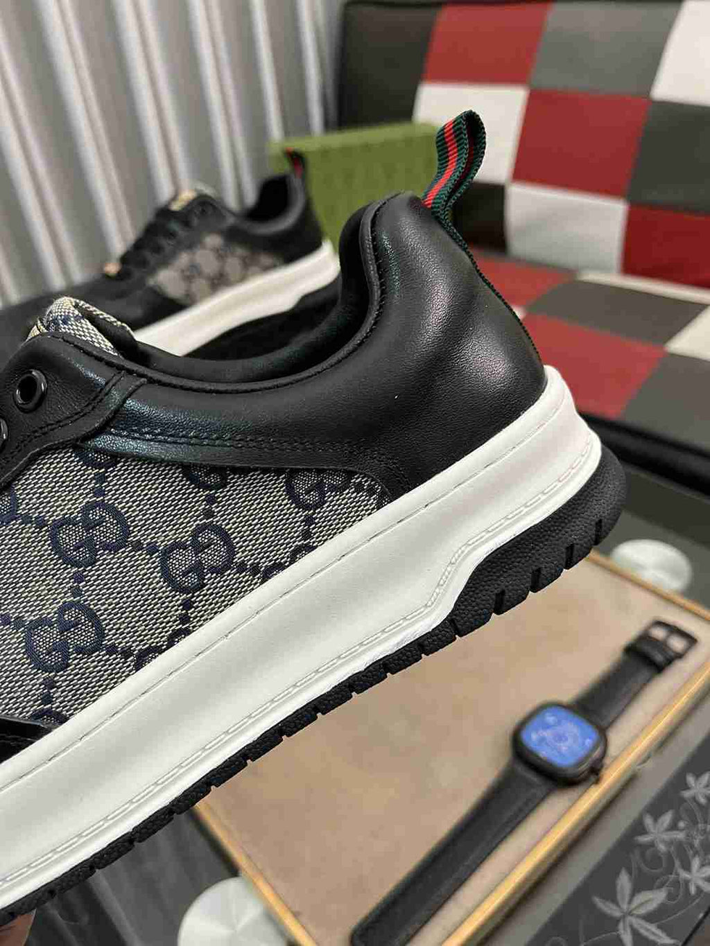 Gucci GG Leather Sneakers