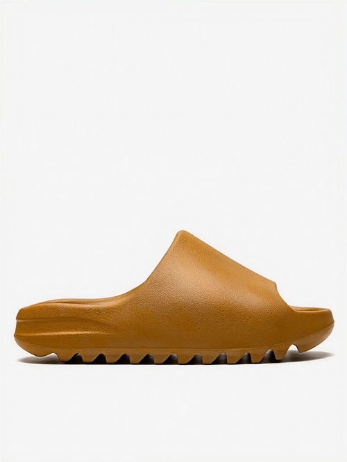 Adidas Yeezy Claquettes Marron Clair