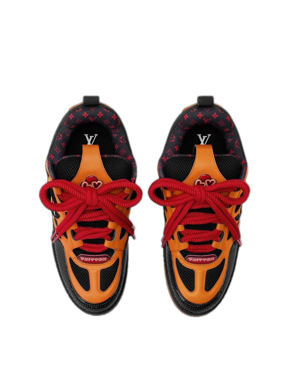Louis Vuitton Sneaker LV Skate Orange Black