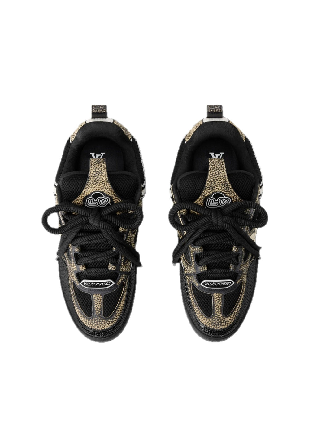 Louis Vuitton Sneaker LV Skate Marrone Nero