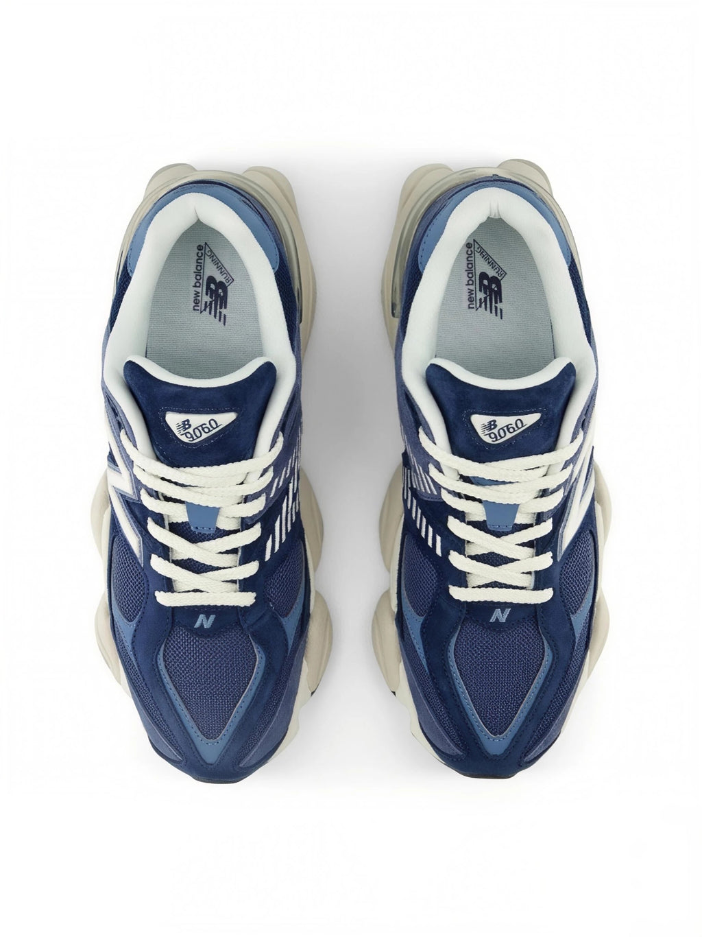 New Balance 9060 Navy Blu Bianco