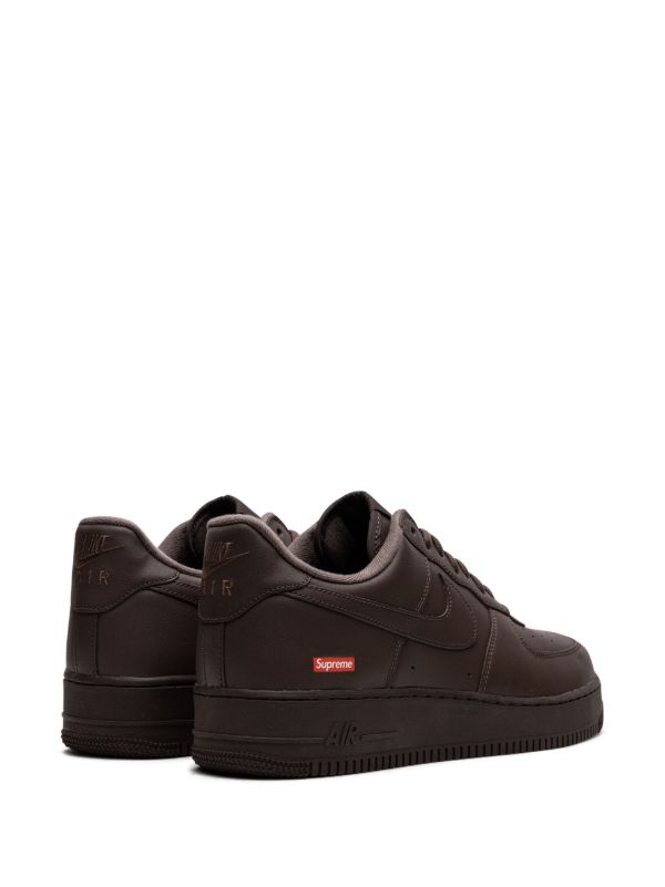 Nike Air Force 1 Supreme Marrone