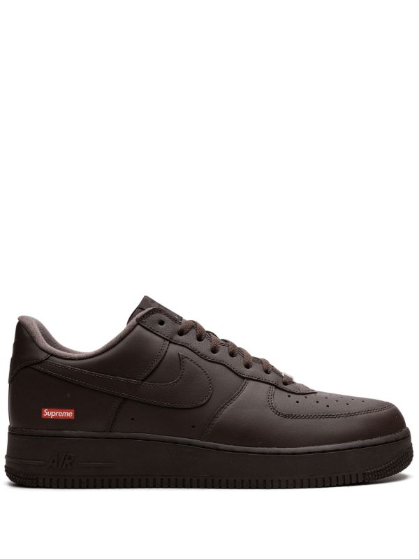 Nike Air Force 1 Supreme Marrone